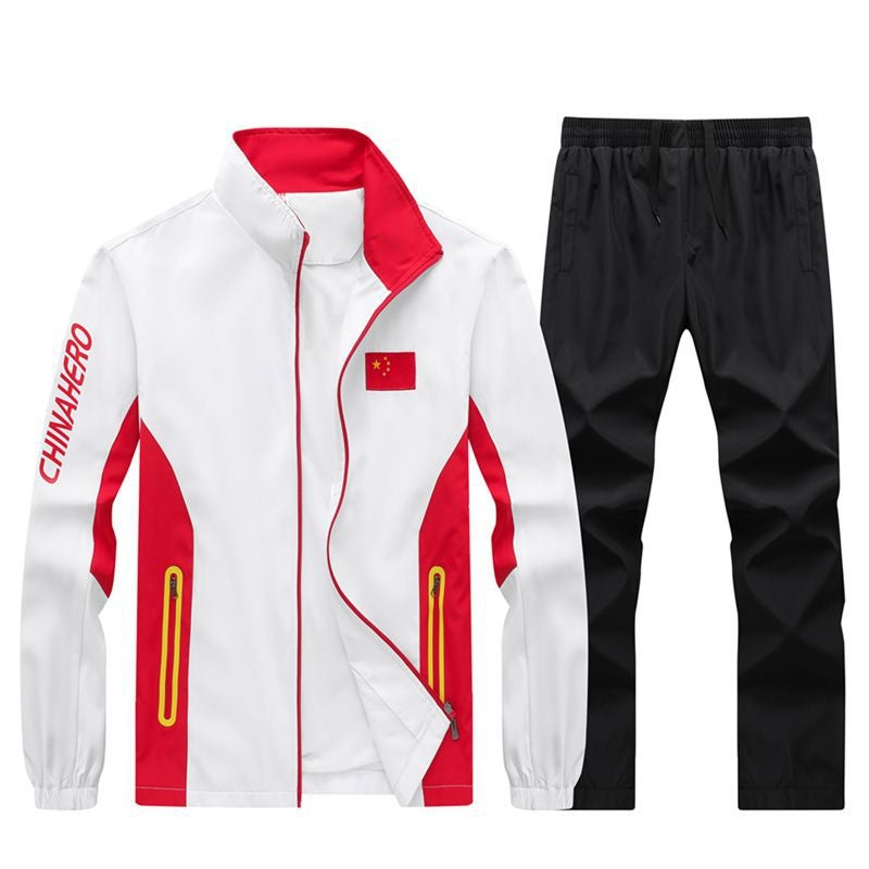 New Sports Suit Male And Female Sports Students Coaching Clothes Student Class Clothes Sports Meeting Dress Printing Customization - Image 2